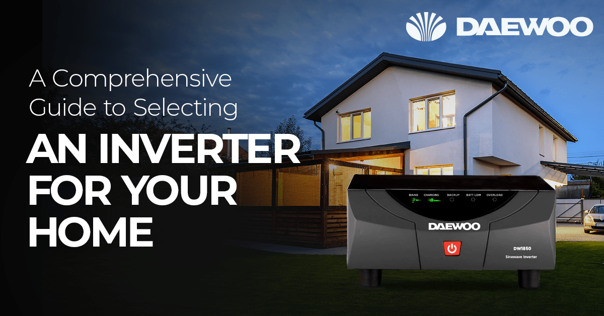 A Comprehensive Guide to Selecting an Inverter for Your Home
